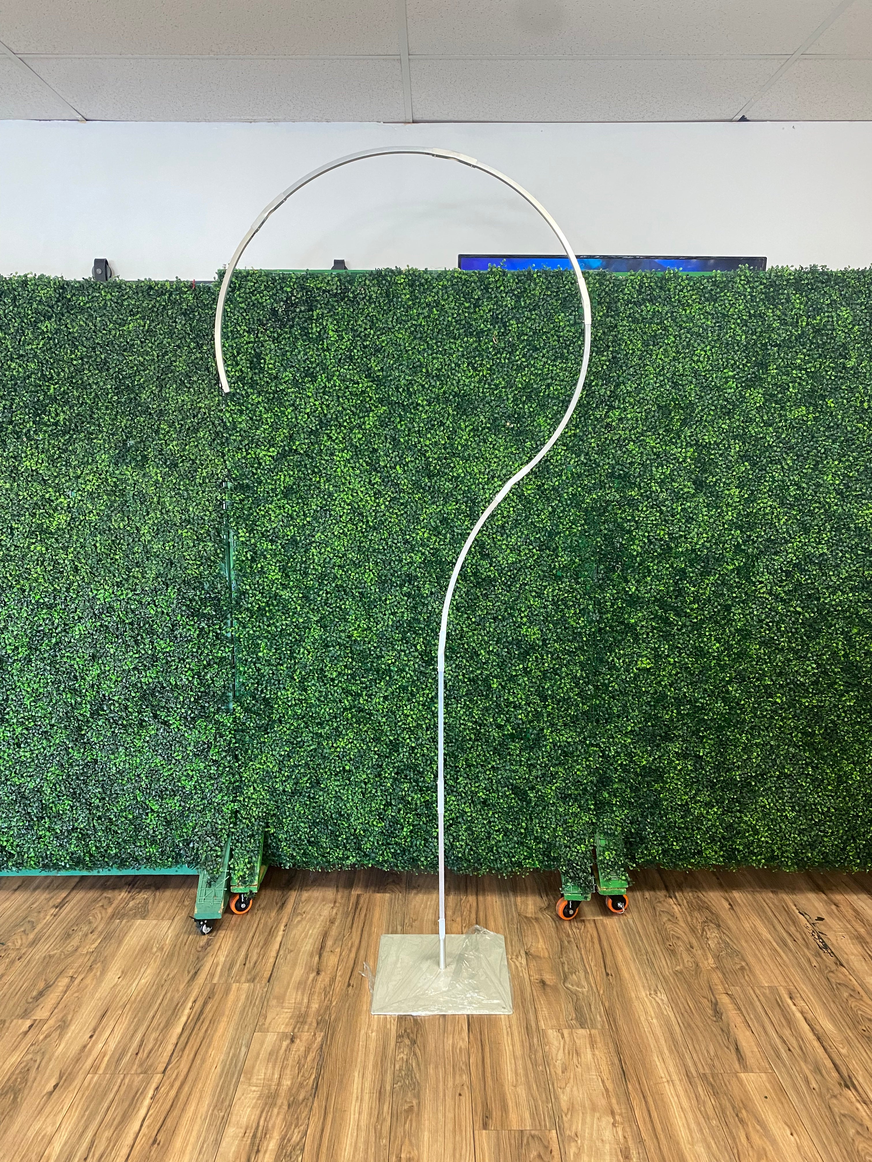Quick Question Stand QUESTION MARK SHAPE BALLOON STAND (8FT) | Majestic Party Rentals & Balloons